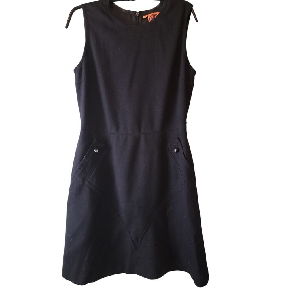 Tory Burch Black Sleeveless Mini Dress - Picture 4 of 5